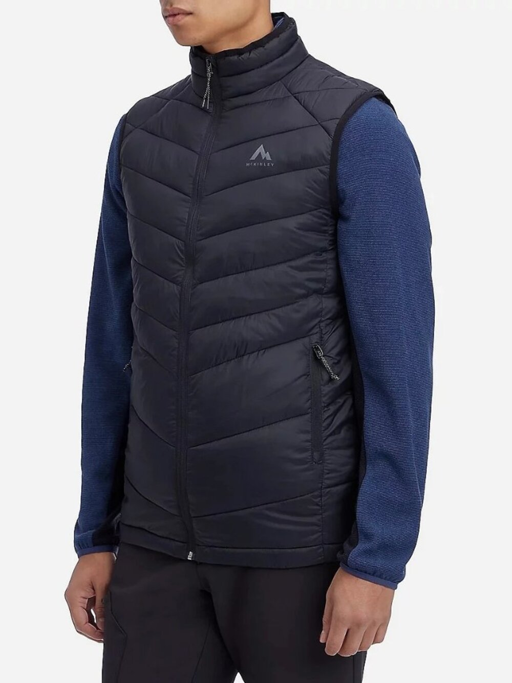 MCKINLEY men's sleeveless puffer vest large like new